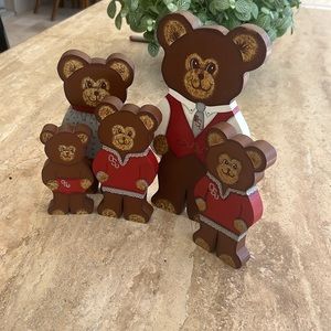 Ohio State OSU painted wood beat family